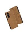 Samsung Galaxy S25 Fe Trend S Plus Kapaklı Kılıf - Taba