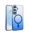 Samsung Galaxy S25 Glossy Magsafe Kapak - Mavi