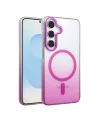 Samsung Galaxy S25 Glossy Magsafe Kapak - Mor