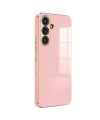 Samsung Galaxy S25 Kılıf Volet Silikon - Pembe