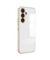 Samsung Galaxy S25 Plus Kılıf Volet Silikon - Beyaz