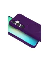 Samsung Galaxy S25 Regal Magsafe Standlı Kapak - Derin Mor