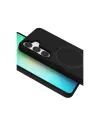 Samsung Galaxy S25 Regal Magsafe Standlı Kapak - Siyah