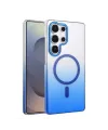 Samsung Galaxy S25 Ultra Glossy Magsafe Kapak - Mavi