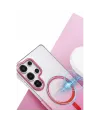 Samsung Galaxy S25 Ultra Glossy Magsafe Kapak - Mor