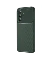 Samsung Galaxy S26 Auto Focus Karbon Kapak - Koyu Yeşil