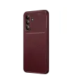 Samsung Galaxy S26 FE Auto Focus Karbon Kapak - Bordo