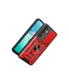 Samsung Galaxy S26 Plus Pars Lens Yüzüklü Silikon - Kırmızı