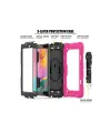 Samsung Galaxy T290 Tab A 8 Kılıf Pars Tablet Kapak - Pembe