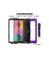 Samsung Galaxy T510 Tab A 10.1 Kılıf Pars Tablet Kapak - Mor