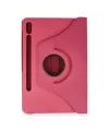 Samsung Galaxy T860 Tab S6 10.5 Kılıf 360 Tablet Deri Kılıf - Pembe