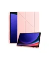 Samsung Galaxy Tab A11 Plus Kalemlikli Mars Tablet Kılıfı - Rose Gold