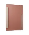 Samsung Galaxy Tab A9 Kılıf Kalemlikli Mars Tablet Kılıfı - Rose Gold