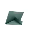 Samsung Galaxy X510 Tab S9 Fe 11 Kılıf Kalemlikli Mars Tablet Kılıfı - Koyu Yeşil