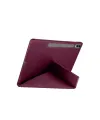 Samsung Galaxy X510 Tab S9 Fe 11 Kılıf Kalemlikli Mars Tablet Kılıfı - Mürdüm