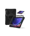 Samsung Galaxy X610 Tab S9 Fe Plus 12.4 Kılıf Amazing Tablet Kapak - Siyah