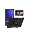 Samsung Galaxy X610 Tab S9 Fe Plus 12.4 Kılıf Amazing Tablet Kapak - Siyah