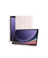 Samsung Galaxy X610 Tab S9 Fe Plus 12.4 Kılıf Kalemlikli Mars Tablet Kılıfı - Rose Gold