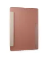 Samsung Galaxy X910 Tab S9 Ultra 14.6 Kılıf Kalemlikli Mars Tablet Kılıfı - Rose Gold