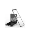 Samsung Galaxy Z Flip 4 Kılıf Fold Element Kapak - Gümüş