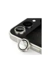 Samsung Galaxy Z Flip 5 Valdez Metal Kamera Lens - Krem