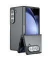 Samsung Galaxy Z Fold 5 Kılıf Blur Fold Kapak - Mat Siyah