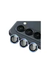 Samsung Galaxy Z Fold 5 Valdez Metal Kamera Lens - Mavi