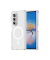 Samsung Galaxy Z Fold 7 Kılıf Magneticsafe Şeffaf Silikon - Şeffaf