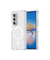 Samsung Galaxy Z Fold 7 Kılıf Magneticsafe Şeffaf Silikon - Şeffaf