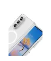 Samsung Galaxy Z Fold 7 Kılıf Magneticsafe Şeffaf Silikon - Şeffaf