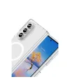 Samsung Galaxy Z Fold 7 Kılıf Magneticsafe Şeffaf Silikon - Şeffaf