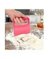 Saplı Hamur Kesici - Kazıyıcı Plastik Spatula