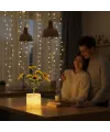 Sarı Saksılı LED Yapay Çiçek