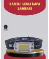 Şarj Edilebilir Led Kafa Feneri 215 Lümen Xpe Cob Güçlü Aydınlatma