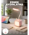 Şarj Edilebilir Led Masa Lambası Kablosuz Taşınabilir Gece Lambası