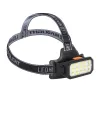 Şarjlı 15 LED Kafa Lambası Sarı ve Beyaz Işık Çok Modlu Güçlü Aydınlatma WT-652