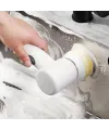 Şarjlı 5 Başlıklı Temizleme Fırçası