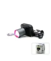 Şarjlı 50w Kafa Lambası Fener 1 Led Usb - Type-c Dijital Kademe Işık Ayarı - Flaşör