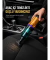Şarjlı Araç İçi El Süpürgesi Çok Amaçlı Kablosuz Vakum Temizleyici