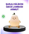 Şarjlı Armut Masa Lambası Renk Değiştiren Led Gece Işığı