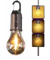 Şarjlı Dekoratif Kamp Lambası Askılı Ampul Led Işık Type-c Girişli