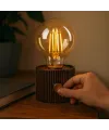 Şarjlı Dekoratif Masa Lambası - Kademesiz Dimmer - Type-C Bağlantılı