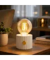 Şarjlı Dekoratif Masa Lambası - Kademesiz Dimmer - Type-C Bağlantılı