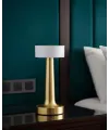 Şarjlı Dokunmatik Led Masa Lambası 3 Renk Dimmer Özellikli