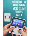 Şarjlı El Atarisi 3.5 İnç Ekran Kitap Okuma, Müzik Dinleme Ve Video İzleme