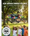 Koruyucu Kafesli Dron El Hareketiyle Kontrol Edilebilen Uçan