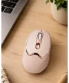 Şarjlı Kablosuz Mouse Sessiz Tıklama Bluetooth Ve Usb Destekli