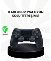 Şarjlı Kablosuz Ps4 Oyun Kolu Titreşimli Hassas Kontrol