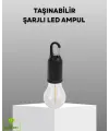 Şarjlı Kancalı Led Lamba – Kamp, Balkon Ve Acil Durum Işığı