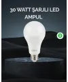 Şarjlı Led Ampul 30 Watt Soğuk Beyaz